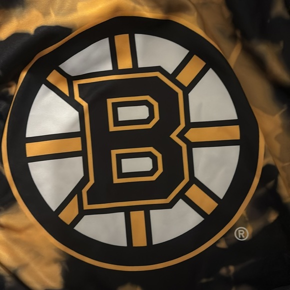 Boston Bruins tie dye size medium hoodie - Picture 3 of 6